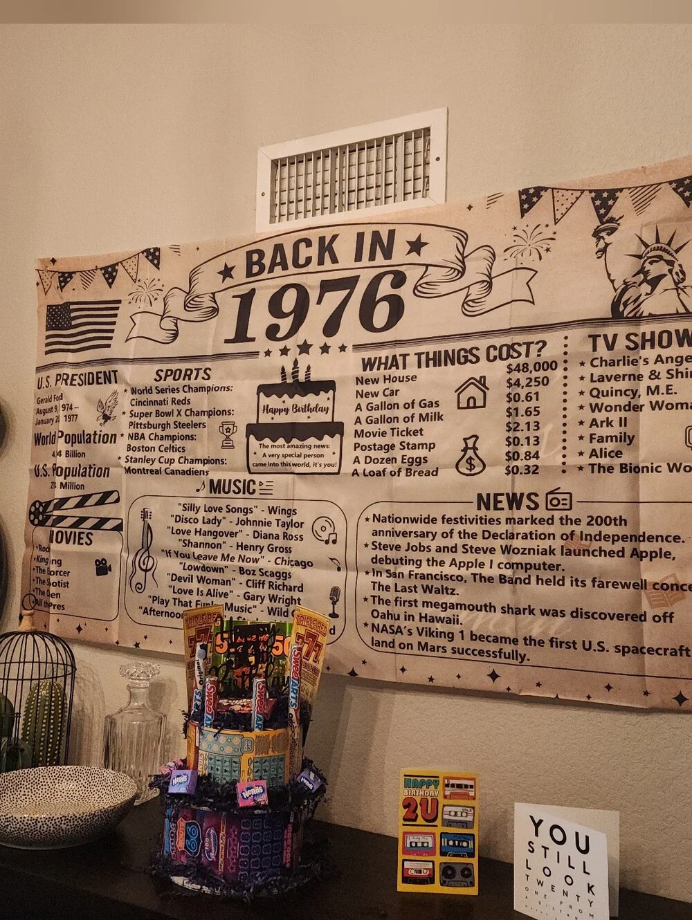 50th Birthday Decorations!